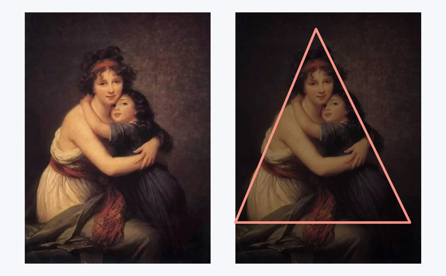 《画家与女儿像》伊丽莎白·路易丝·维瑞