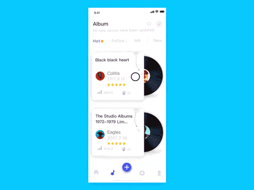 Music interface by uigreat