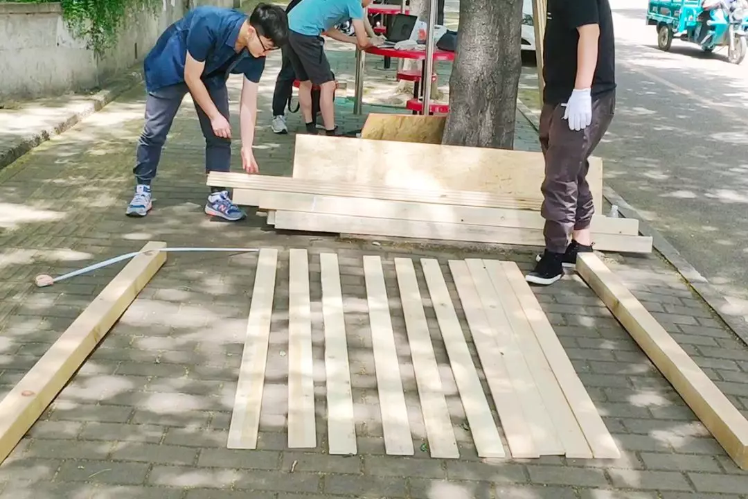 开始制作门板