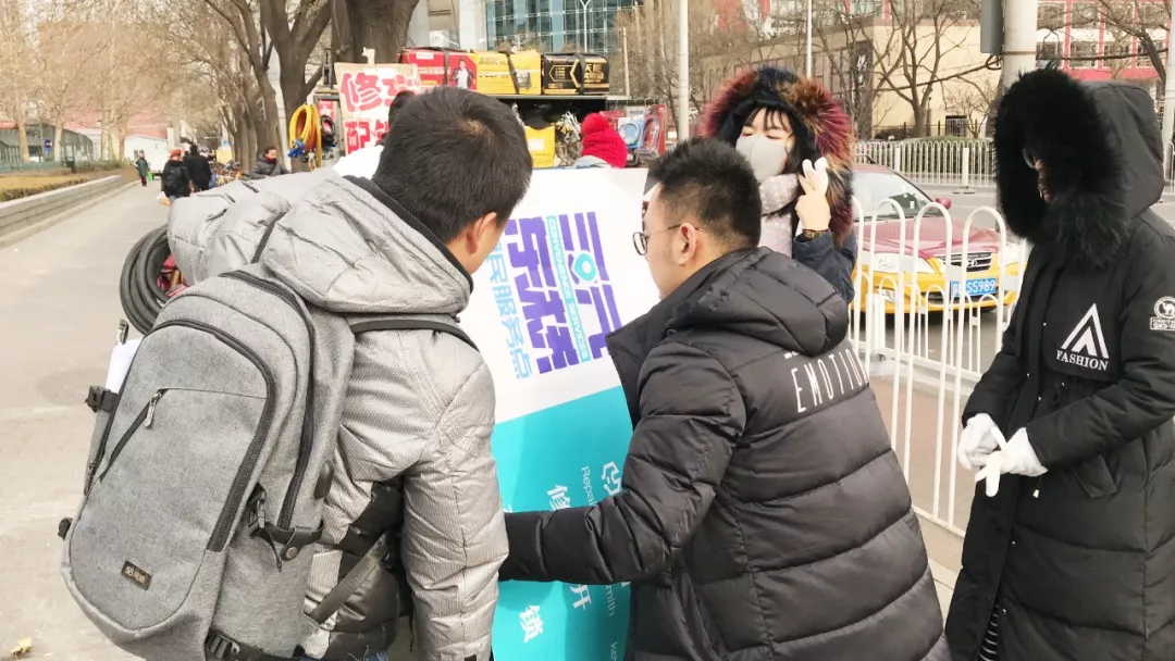不畏严寒的设计师们