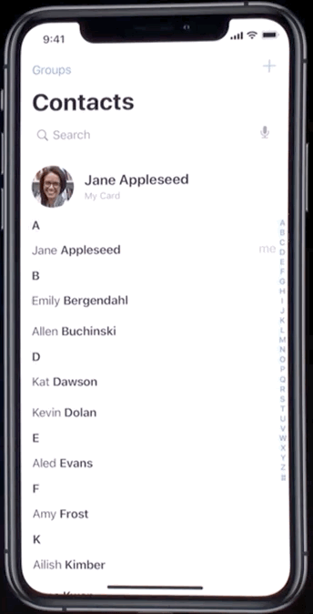 iOS13 Sheet Style