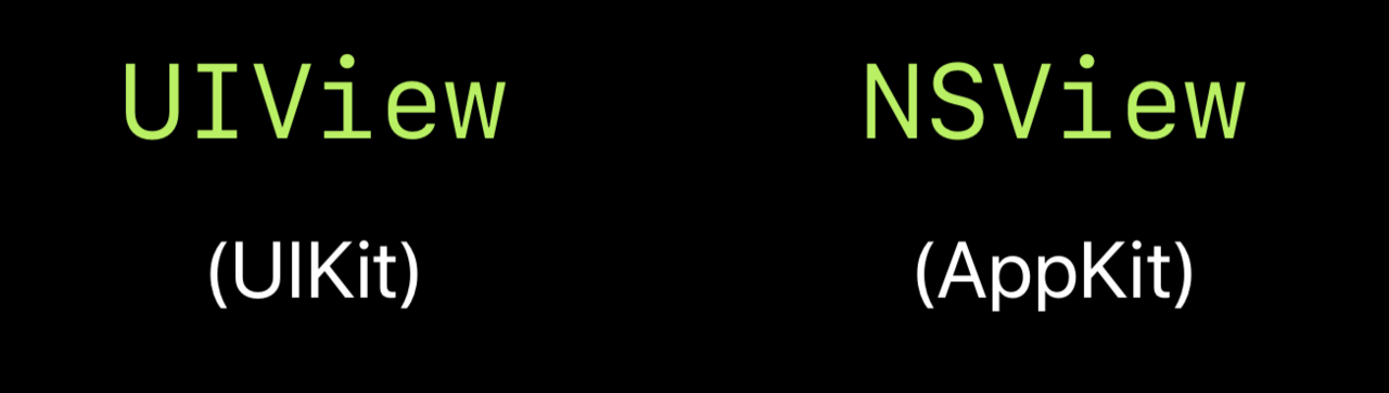 UIView & NSView