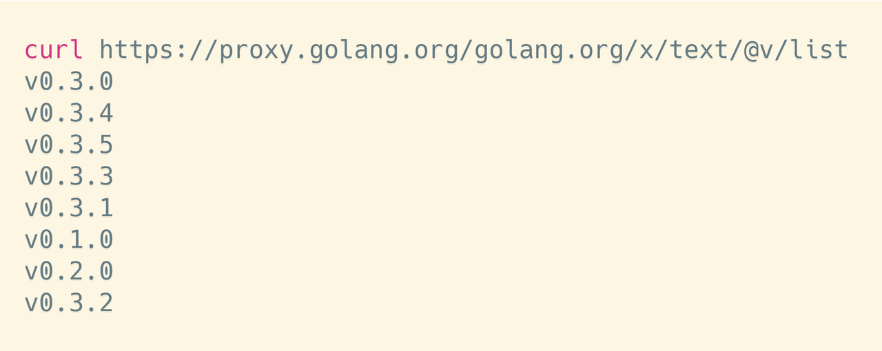 GOPROXY LIST